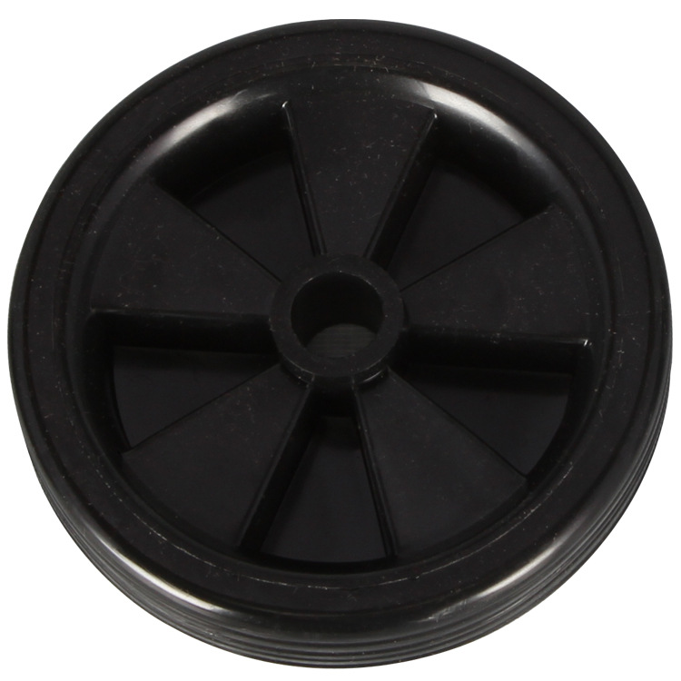 干湿两用吸尘器轮子 工业吸尘器 吸尘器中型橡胶轮子